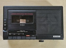 Sony TCM-5000EV Cassette Recorder Portable Player Audio Tested US Excellent