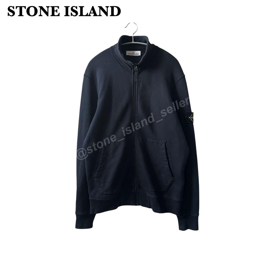 Stone Island Full Zip Sweatshirt Black M 22AW Used - Great Stone Island Full Zip Sweatshirt Black M 22AW Used - Great