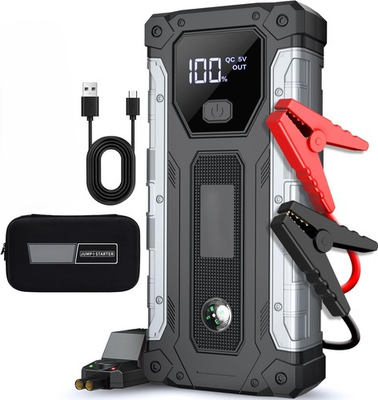 #ad #ad Car Jump Starter 4000A Jump Starter Battery Pack for Up to10.0L Gas8.0L Diesel $48.99