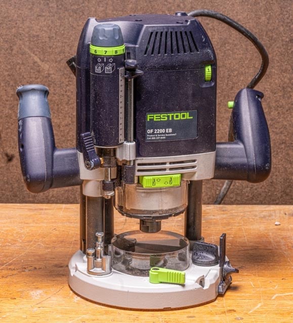 Festool  OF  2200 EB Plunge ROUTER with accessories
