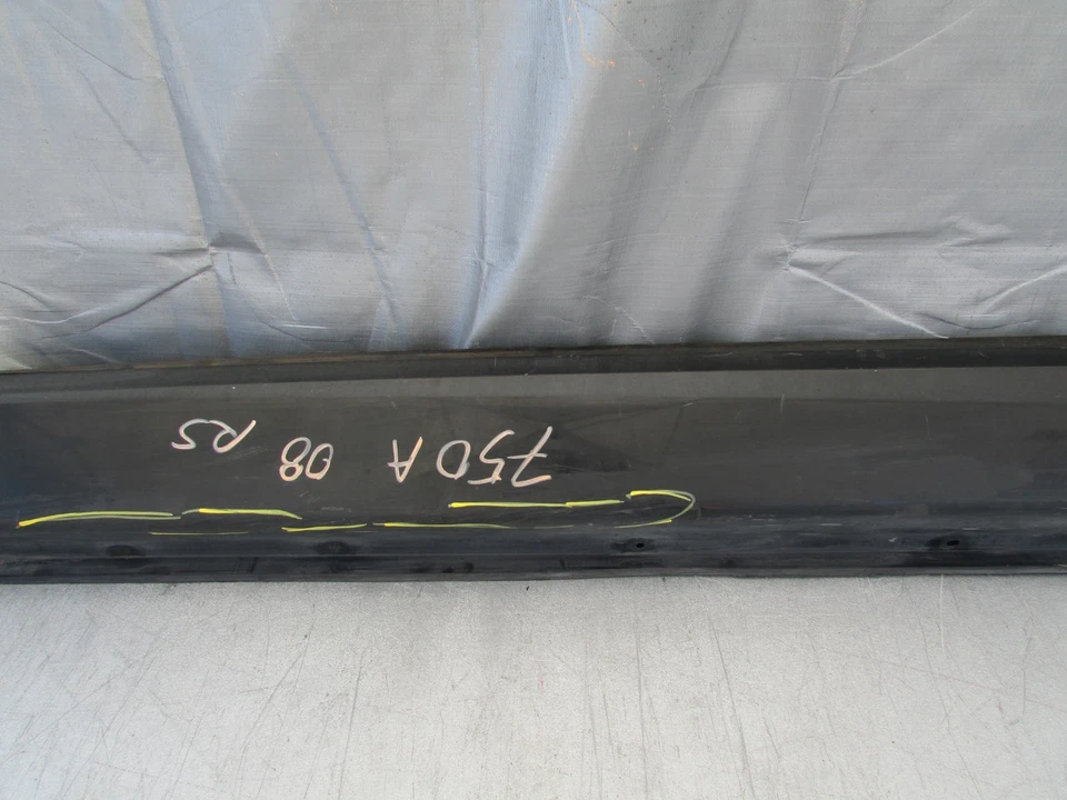 BMW 750Li 2009-2015 lado del pasajero derecho basculante moldeado faldón lateral negro OEM Foto 4 de 4