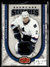 2006-07 Flair Showcase Stitches Mattias Ohlund Vancouver Canucks #SS-OH