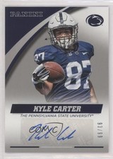 2016 Panini Penn State Nittany Lions Silver 93/99 Kyle Carter #KC-PSU Auto 0c2