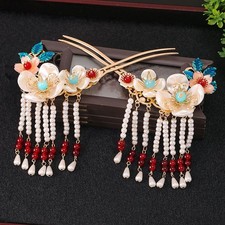 Ancient Style Hanfu Bridal Headpiece Court Hairpin Vintage Hair Accessories