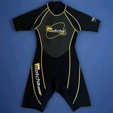 Gotcha Gear Titanium 2 Sz Small Shorty 4Way Stretch Short Sleeve Surfing Wetsuit