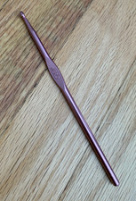 Vintage Hero Crochet Hook Made In USA Size G Metal Pink