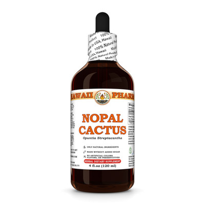 Nopal Cactus (Opuntia Streptacantha) Dried Whole Cactus Liquid Herbal Extract