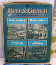 BLUE & GRAY II FOUR CIVIL WAR BATTLES GAME Simulations