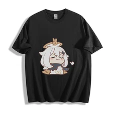 Genshin Impact Paimon T-Shirt - Cheerful Guide Design Unisex Tee