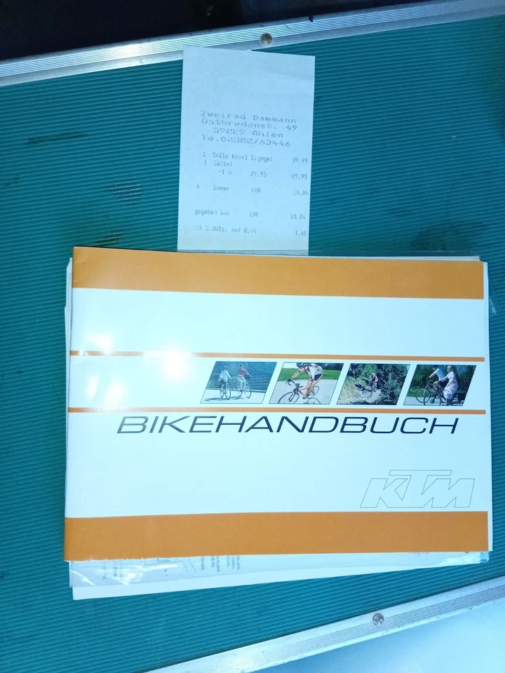 KTM 56er Damenfahrrad ALU 28 Zoll Led Gangschaltung mit Papiere Ledersattel - Bild 4 von 4