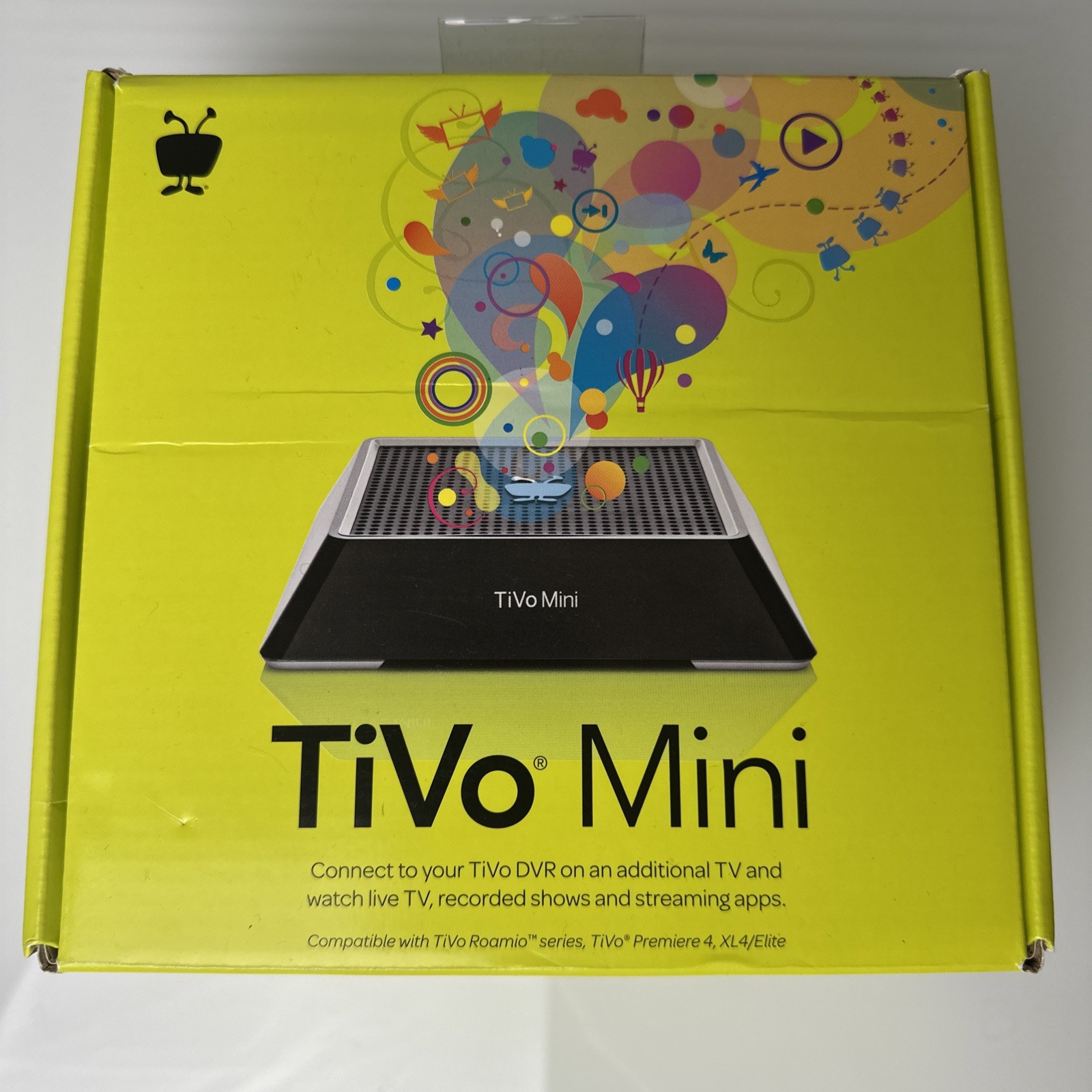 TiVo Mini Model TCDA93000 Streaming Media Player Power Supply/Remote Open Box