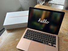 MacBook Air 13-inch 2020 Rose Gold 256GB Intel i3 8GB RAM Laptop Fully Reset
