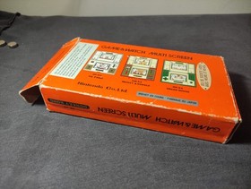 Vintage Nintendo Donkey kong Multi Scren Game and watch cib French Version JUNK