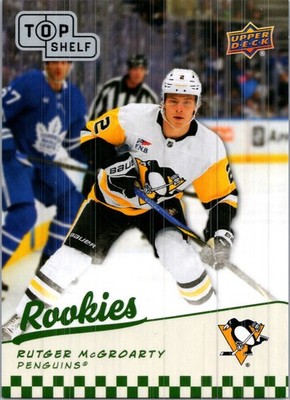 2025 Upper Deck National Convention Top Shelf Rookies Rutger McGroarty #TS-9