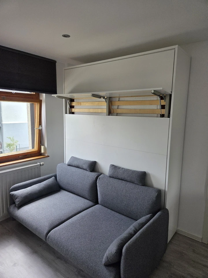 schrankbett 160x200 mit sofa - Bild 2 von 4