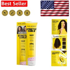 Moisturizing Curl Cream for Wavy Curly Hair - 6 Fl Oz of Shine Definition