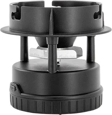All-In-One Deer Feeder Kit - Quicklock Adapter Fits Most Flat Bottom Hoppers - D