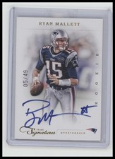2011 Panini Prime Signatures #253 Ryan Mallett Autographs Gold #/49