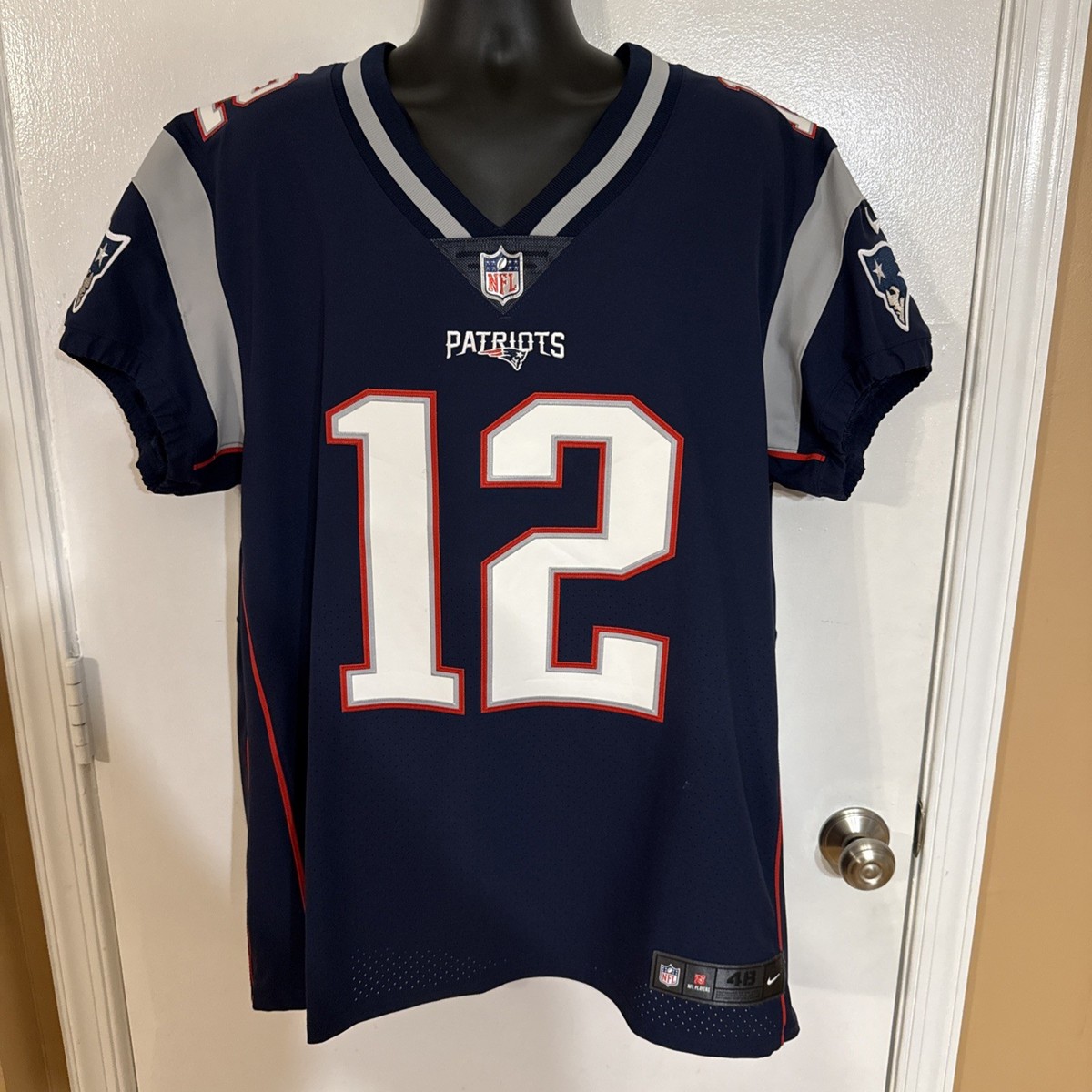 NIKE NFL Patriots Tom Brady jersey アメフト Men's New England Patriots Tom Brady Nike Navy Vapor Untouchable
