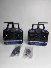 FlySky FS-CT6B Radio Transmitter with FS-R6B Receiver 2.4G 6CH Open Box