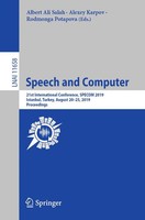 Albert Ali Salah (U. A.) | Speech And Computer | Taschenbuch | Englisch (2019)