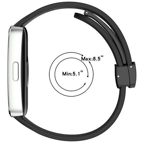 Magnetic Foldable Buckle Watchband for Huawei Band 10 9 8 - Picture 3 of 20