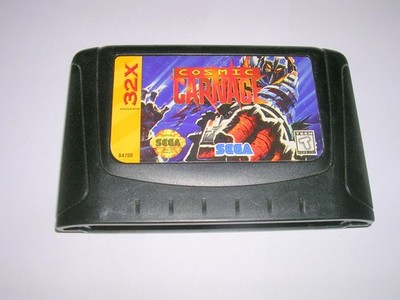 Cosmic Carnage (Sega Genesis 32X) Original Game