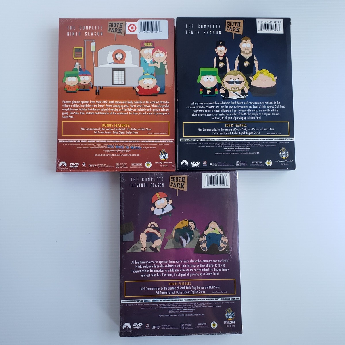 South Park DVD ボックスセット 全エピソード Amazon.com: South Park - Complete Seasons 1-15 DVD Sets (1,2