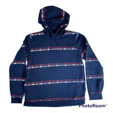 Trademark Brooklyn Hoodie Savage Navy Blue Graphic Mens XL