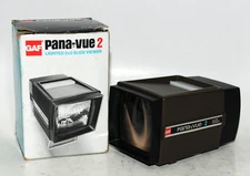 GAF Pana-Vue 2 Lighted 2x2 Slide Viewer-- TESTED--
