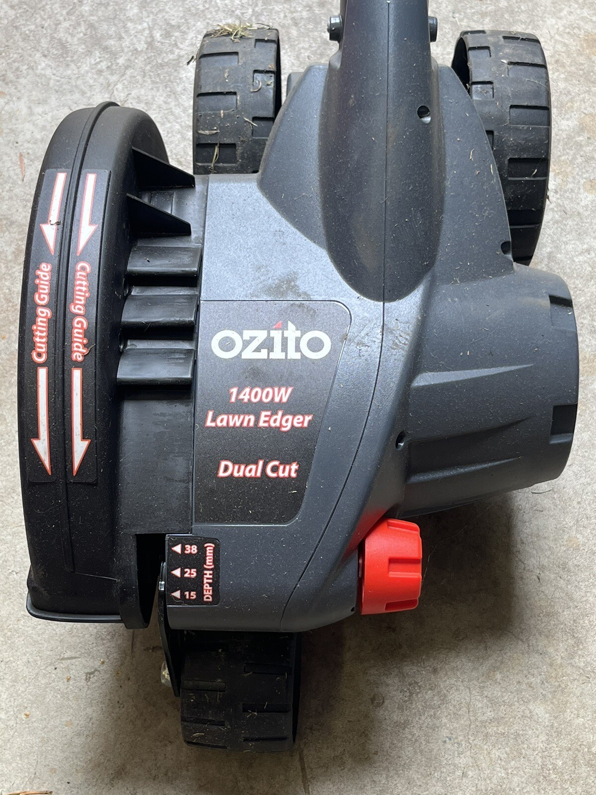 OZITO 1400W 190mm Electric Lawn Grass Edge Garden Edger Trimmer Dual Cut Blade eBay