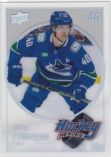 2023/24 UD EXTENDED..ELIAS PETTERSSON..HOCKEY HEROES..ACETATE..# HH-33..CANUCKS