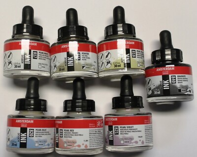 Amsterdam Acrylic Ink 46 versch.Farben a 30 ml (GP 1L=210 )
