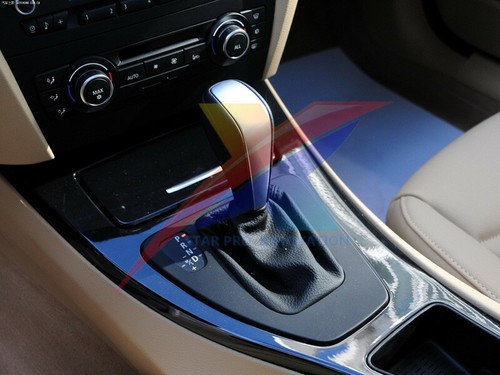 Metalic Chrome Leather Gear Shift Knob For BMW E87 E90 E92 E84 E89 1 3 X1 Z4 - Picture 12 of 12