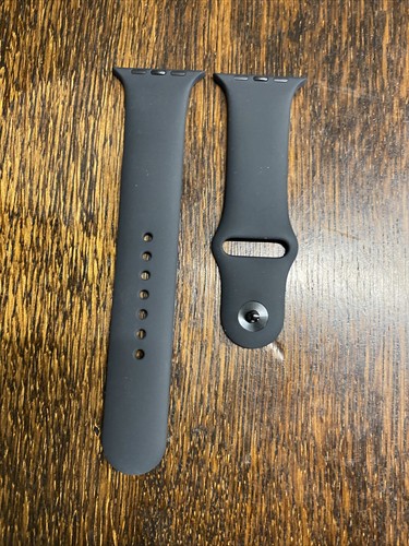 Genuine Apple Watch Strap 42mm - 44mm - 45mm Size M/L Black - Picture 3 of 3