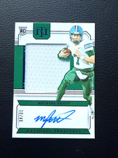 2024 National Treasures Collegiate Blue Auto Rc Jersey Michael Pratt 10/49 CCSMP