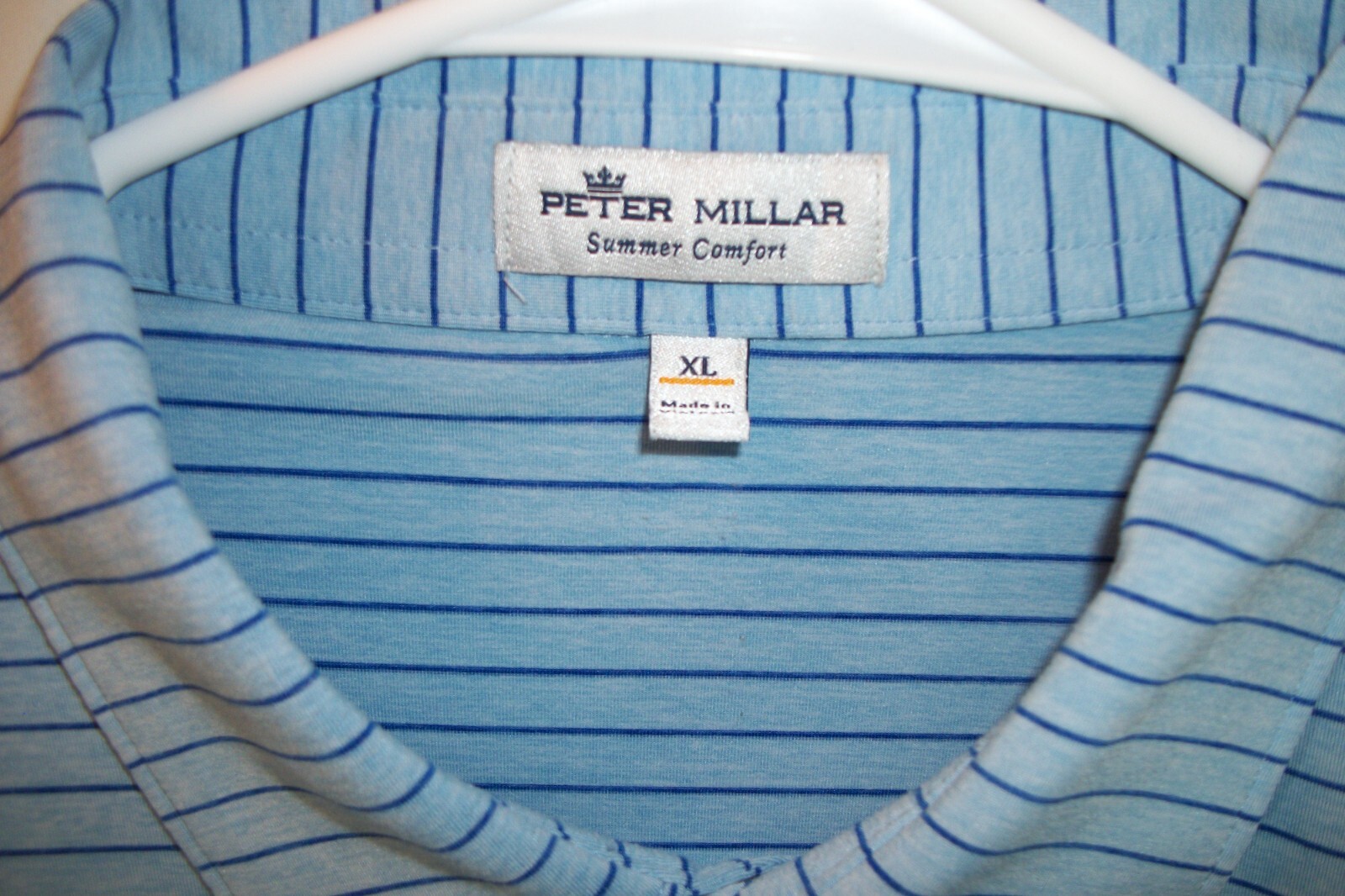 Peter Millar Solid Performance Jersey Polo Shirt … - image 2