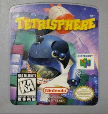 Tetrisphere - Nintendo 64 64 N64 Game Tested + Working