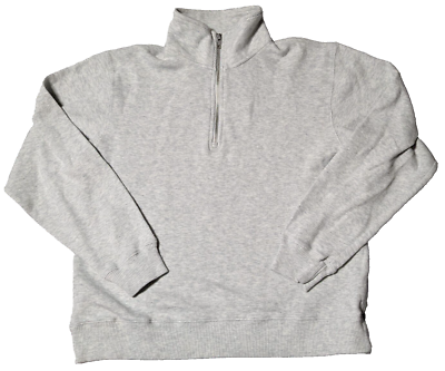 brandy melville 4点セット BRANDY MELVILLE Women One Size Gray Cotton Cropped 1/4 Zip