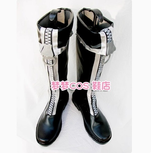 Stivali scarpe cosplay Anime D.Gray-man Allen Walker - Foto 4 di 4