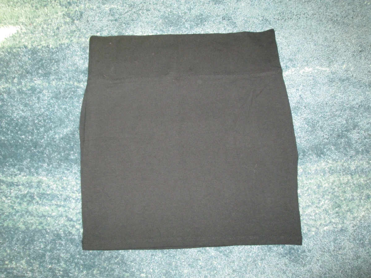 Jupe Crayon Femme H&M Taille 46 (XL) - Gris, élastiquée à La Taille, Longueur Midi - Neuf Sans étiquettes