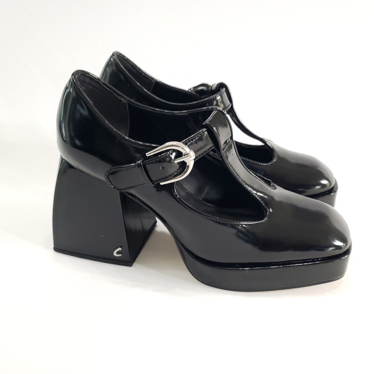 ロングブーツ KOMOREBI MUSEUM Handmade Chunky Sole Platform Leather Middle KOMOREBI-MUSEUM