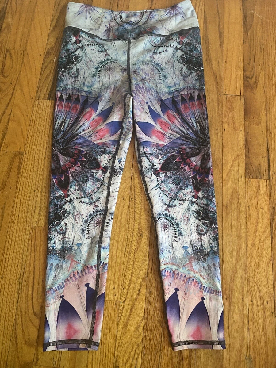 Evolution and Creation (EVCR) white camo lined leggings with leg