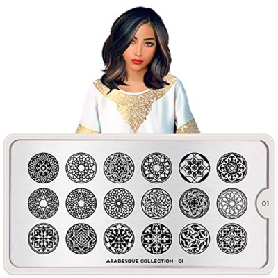 MoYou London Stamping Schablone Arabesque #01