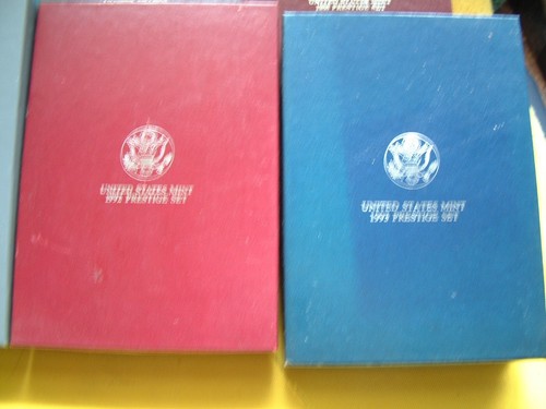 COMPLETE 14 PIECE SET U.S. PRESTIGE SETS 1983 - 1997 ONE LOT - FREE SHIPPING - Picture 3 of 9