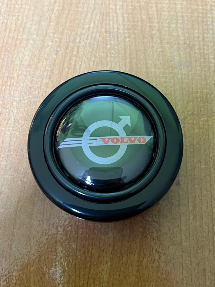 Botón bocina VOLVO OLD LOGO para volante SPARCO OMP NARDI Foto 3 de 4