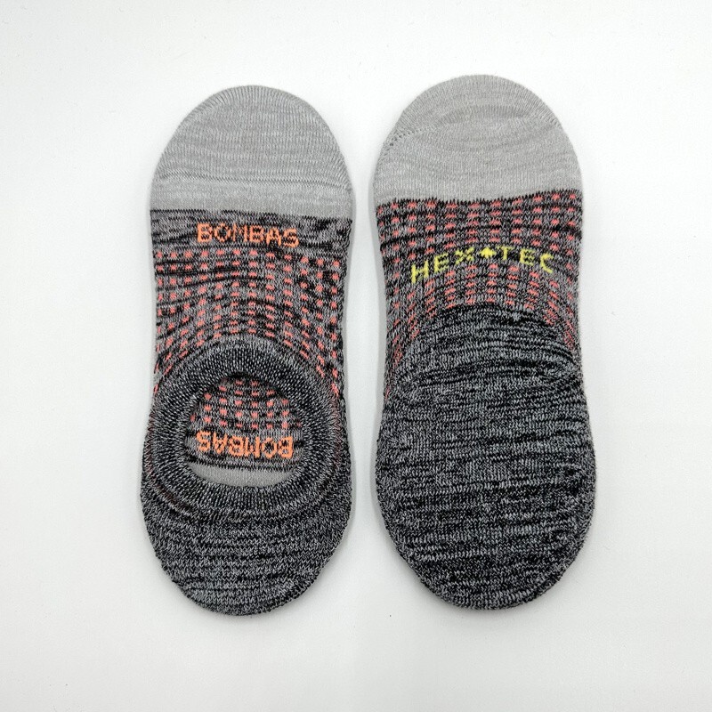 4 pairs Women's Performance Cushioned HEXTEC No Show Socks BOMBAS