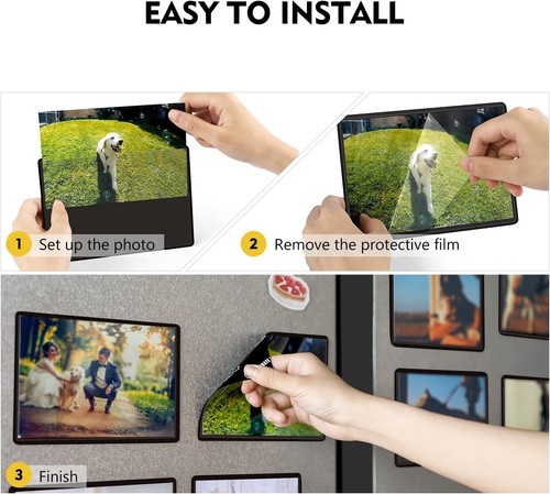 Magnetic Photo Frame, Pack of 30, Fits 4 X 6 Inch Photos, Magnetic Picture Fr... - Picture 4 of 9