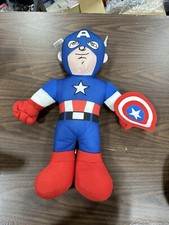 Marvel Captain America Stuffed Plush NWT 13" Good Stuff Superhero P3