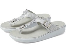 SAS Womens Sanibel Comfort Thong Sandal Plata